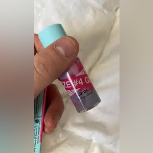 ISO INNBEAUTY PROJECT LIP GLAZE #4 COTTON CANDY LIP OIL - Picture 11 of 14